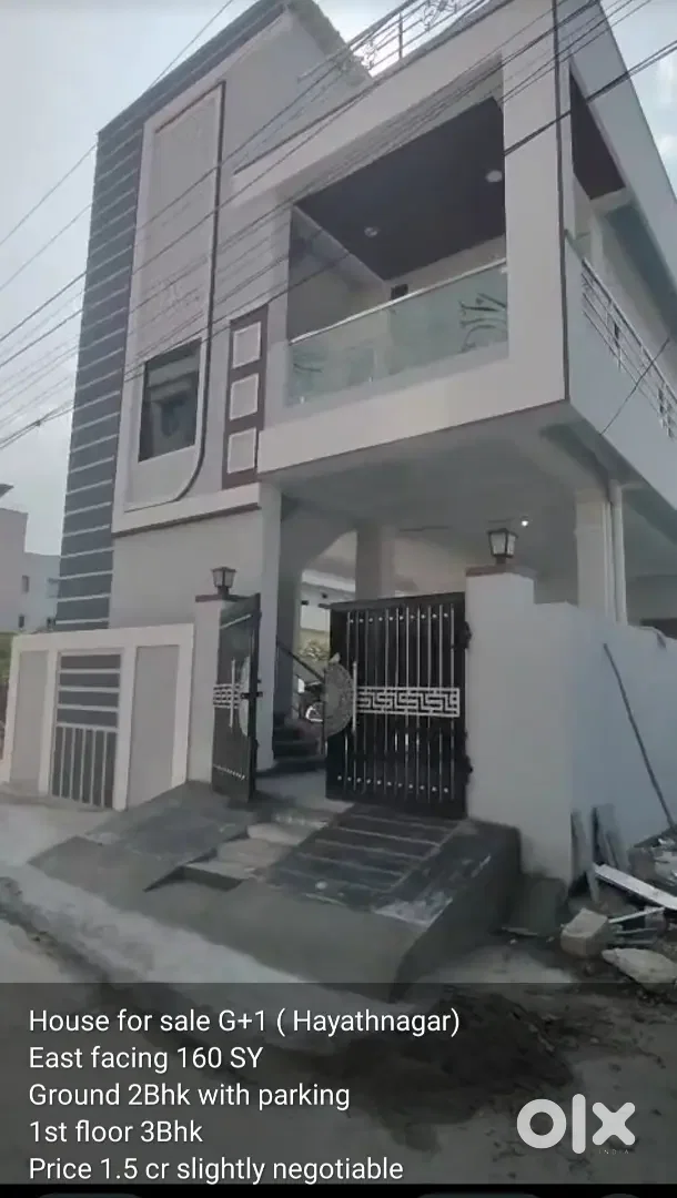 G+1 East facing Independent house for sale